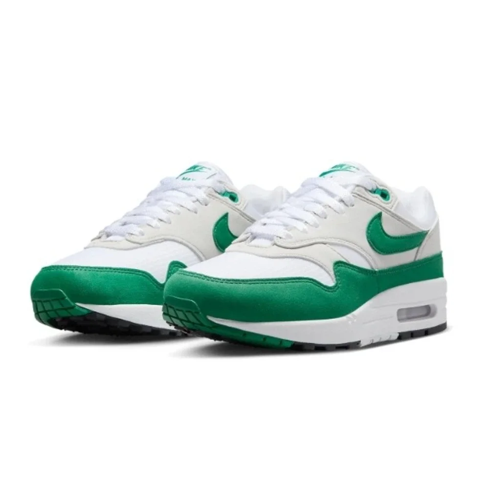 Nike Womens Air Max 1 87 Malachite Green White DZ2628-003 Size 9